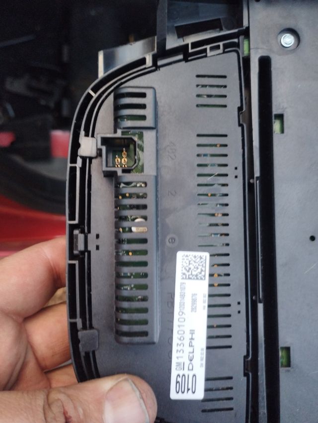 Módulo clima y radio Opel Meriva b