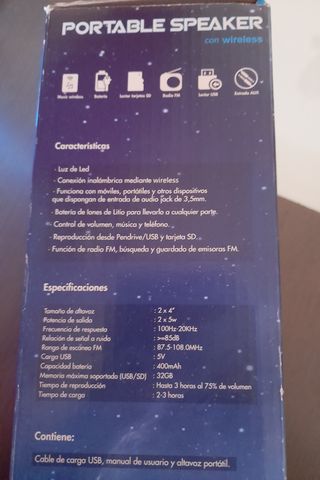 ALTAVOZ,NUEVO SIN USAR