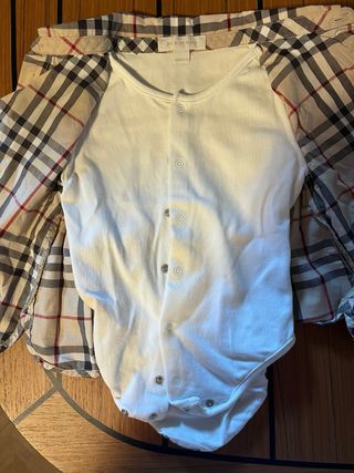 Completo bimbo Burberry
