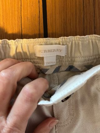 Completo bimbo Burberry