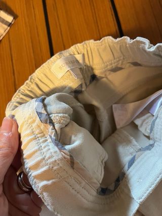 Completo bimbo Burberry