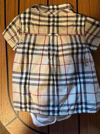Completo bimbo Burberry