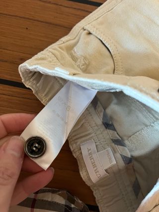 Completo bimbo Burberry