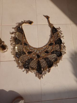 Falda y complemento danza vientre 