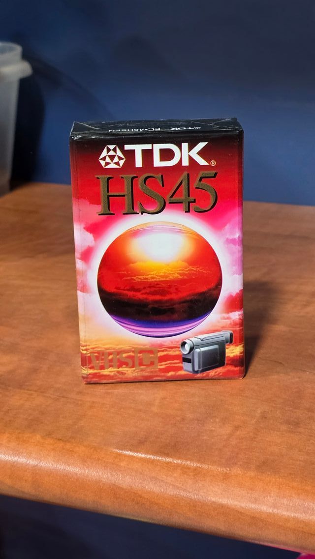 Videocassetta TDK HS45 LP 90" SP 45"