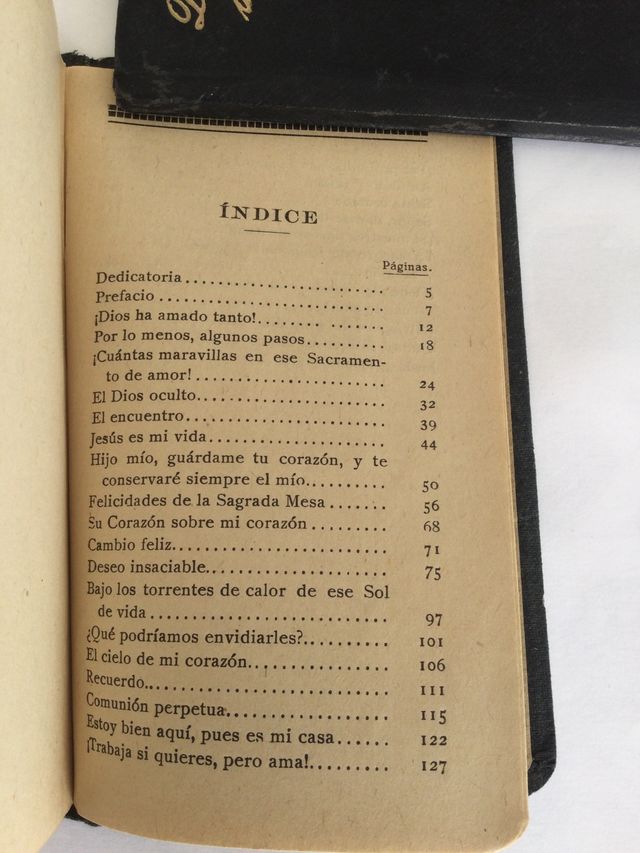 La Comunión es mi vida. Humberto Lebón