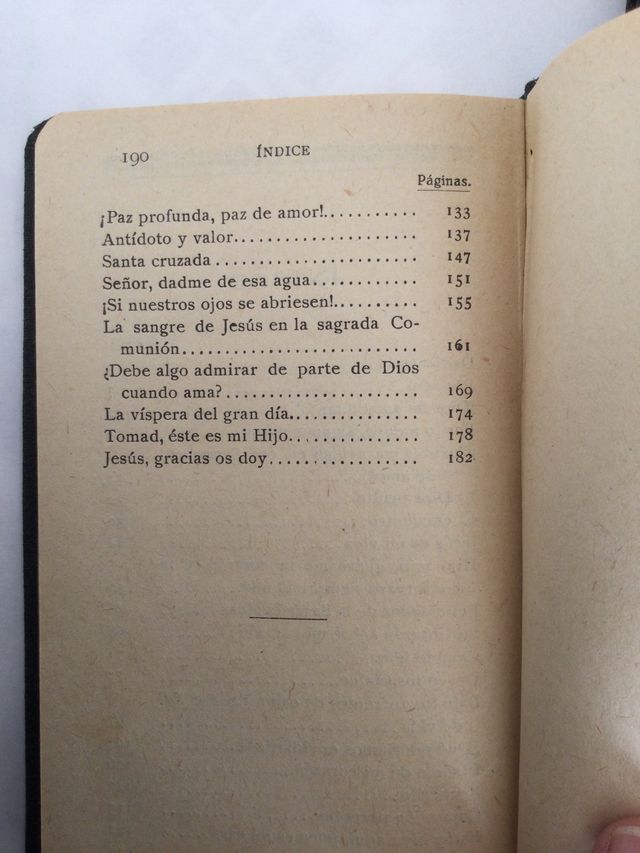 La Comunión es mi vida. Humberto Lebón
