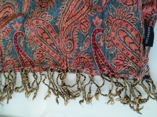 Pashmina sciarpa 100% viscosa paisley