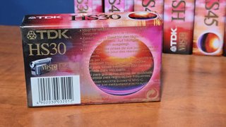 Videocassetta TDK HS30 nuove sigilla