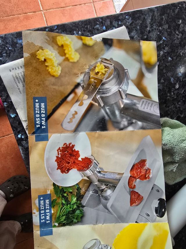 Trituradora de carne para robot bosch