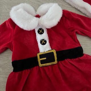 Abito natalina neonata