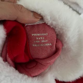 Abito natalina neonata