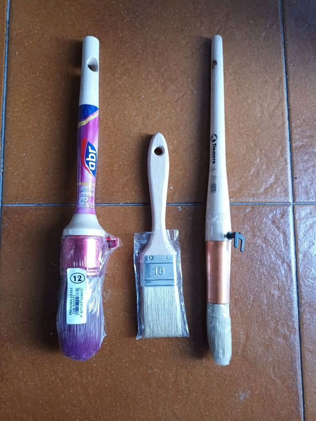 Brochas pintura.