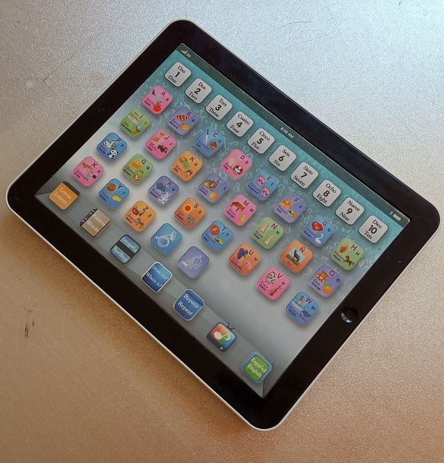 Tablet infantil aprendizaje