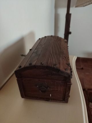Baúl madera decoración