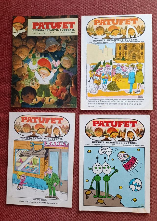 Revistas Patufet 1968 y 1969