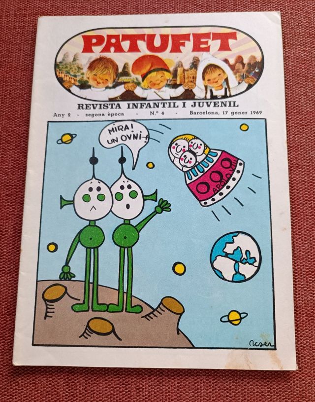 Revistas Patufet 1968 y 1969
