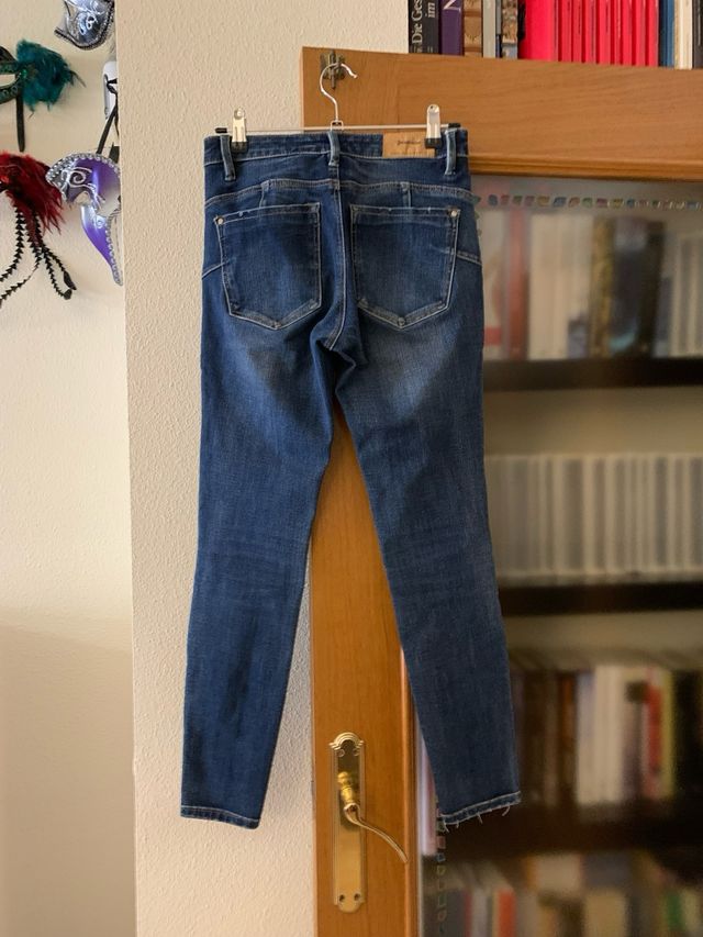 Vaqueros pitillo leggins elásticos Stradivarius XS