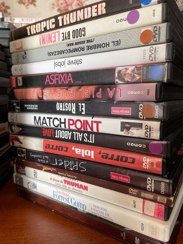 Lote 4 DVDs peliculones!