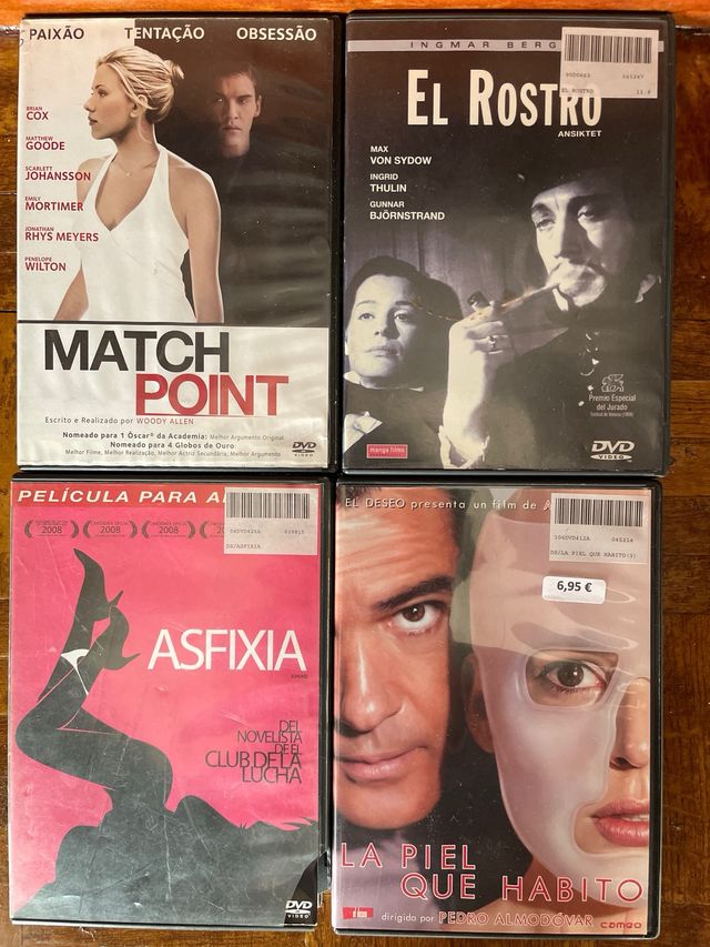 Lote 4 DVDs peliculones!