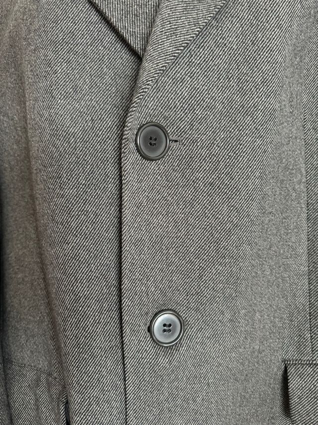 Abrigo masculino vintage  de pura lana virgen