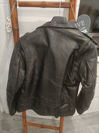 Cazadora piel hombre 