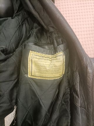 Cazadora piel hombre 