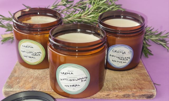 Crema natural antinflamatoria romero