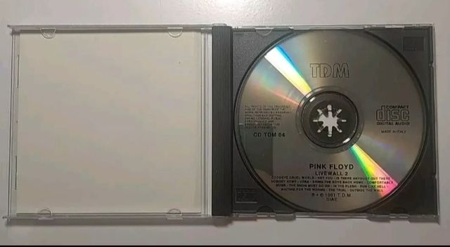 CD Pink Floyd "Live Wall Vol. 1-2", 1980