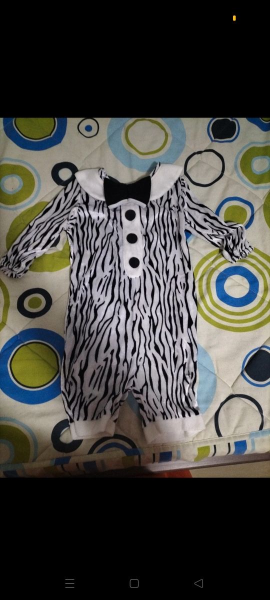 Disfraz cebra de bebe