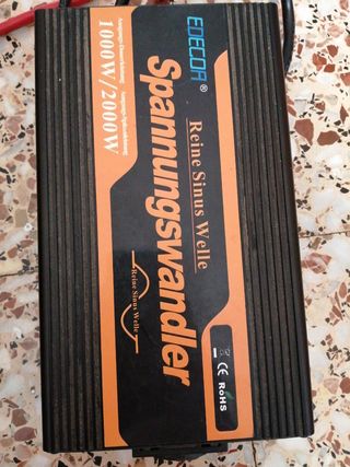 Inversor bateria 2000w