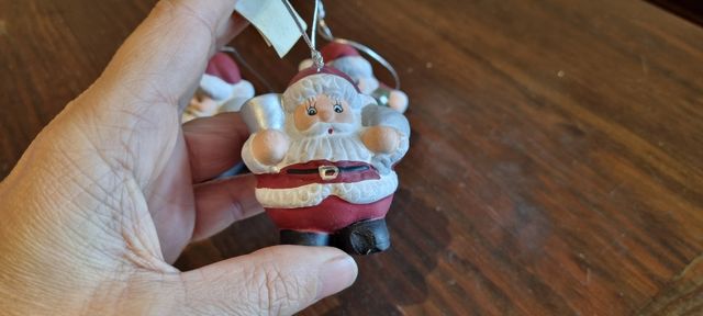 Palline a Babbo Natale per albero 🎄