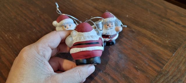 Palline a Babbo Natale per albero 🎄