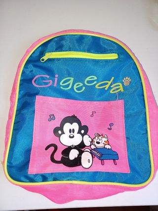 Mochila niña dos bolsillos