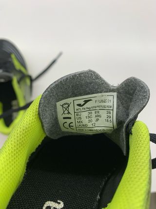 Botas fútbol JOMA niño con luces talla 30