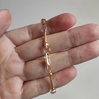 Nuevo único Collar Estilo Coeur de Lion Rosa Oro
