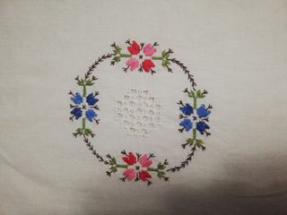 Colcha hilo años 70