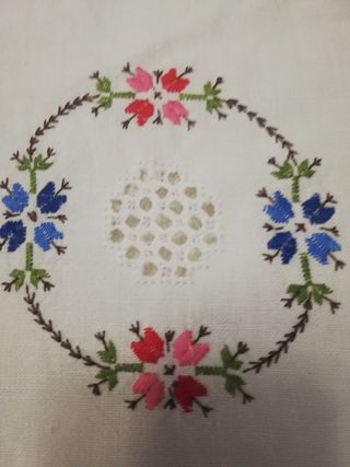 Colcha hilo años 70