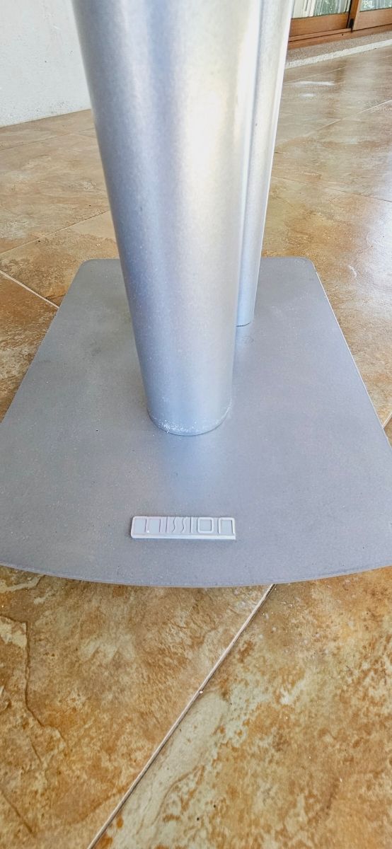 Pie de altavoz Mission Stancette Silver