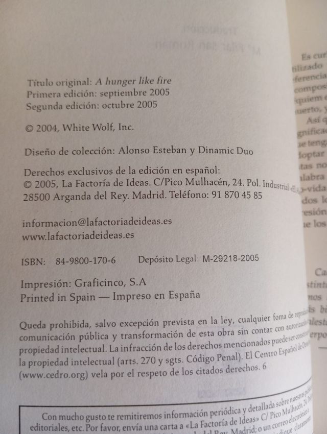 Libro de Greg Stolze