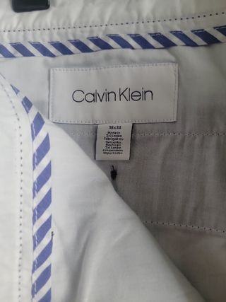 Pantalón chino negro Calvin Klein chico