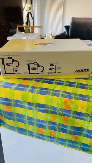 Caffettiera, lattiera e zuccheriera Morinox