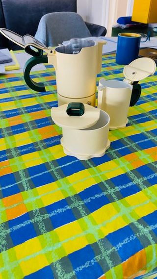 Caffettiera, lattiera e zuccheriera Morinox