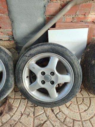 Llantas bbs 14 4x100 con neumáticos