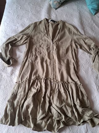 Vestido camisero Zara talla S