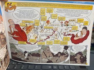 Roma antigua en tebeo