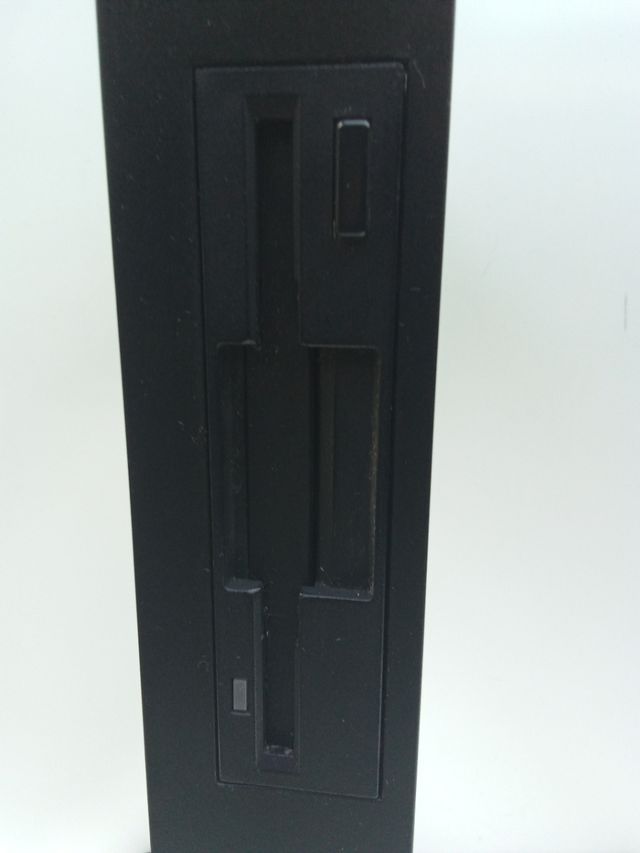 PC XT FLOPPY DISK DRIVE vecchio computer colore nero