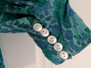 Blusón azules pieza única