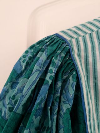 Blusón azules pieza única