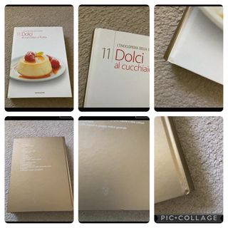 Set 6 libri enciclopedia della cucina italiana